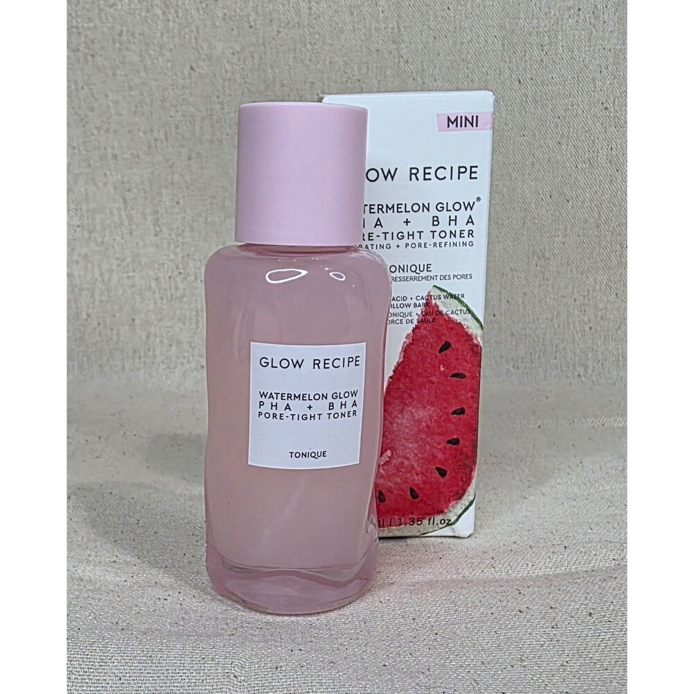 Glow Recipe Watermelon Glow PHA + BHA Pore-Tight Toner Mini 1.35 oz NIB